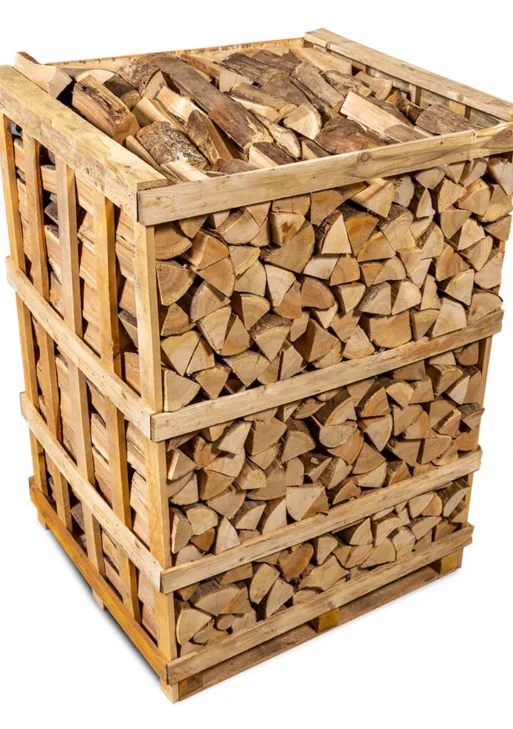 Brennholz Palette – Eiche – 25 cm