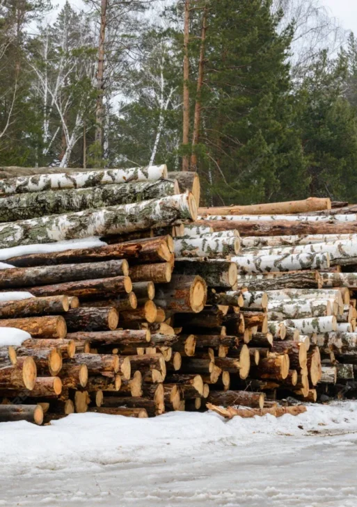 Stammholz – Nadelholz