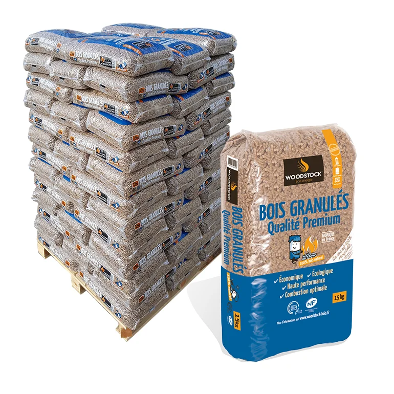 Pellets von WOODSTOCK – Ganze LKW-Ladung 26 Paletten